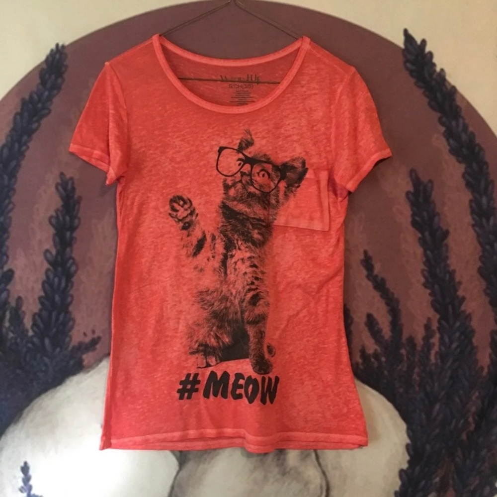 Cat tee shirt